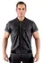 Svenjoyment Shirt Blouson M Black Matte with Press Stud Pockets
