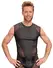 NEK Men's Sleeveless Black Shirt 2XL Matte Finish & Mesh Accents