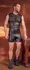 NEK Men's Matte Harness Top M - Trendy Powernet & Harness Detail