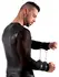 Svenjoyment Bondage Long Sleeve Powernet Shirt with Harness, M, Black
