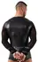 Svenjoyment Bondage Long Sleeve Powernet Shirt with Harness, M, Black