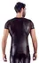 NEK Men's Biker-Style Shirt Matte Look S Powernet Inserts Black