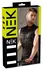 NEK Men's Sleeveless Powernet Shirt XL Matte Stripes Black