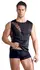 Svenjoyment Shirt Model with Fishnet Panels and Lacing, Size S