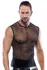 Svenjoyment Men's Mesh Shirt Black M/L - Breathable Polyamide Top