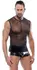 Svenjoyment Men's Mesh Shirt Black M/L - Breathable Polyamide Top