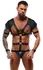 Svenjoyment Bondage Body Harness Set M Adjustable Matte Black