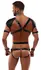 Svenjoyment Bondage Body Harness Set M Adjustable Matte Black