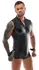 Svenjoyment Bondage Men's Matte Jumpsuit with Mesh and Cuffs L
