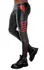 NEK Men's Pants Black/Red XL Matte Look Mesh Details