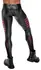 NEK Men's Pants Black/Red XL Matte Look Mesh Details