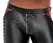 NEK Men's Pants Black/Red S Matte Finish Mesh Detail