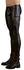 NEK Men's Slim-Fit Matte Trousers with Biker Accents, Size M