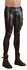 NEK Men's Slim-Fit Matte Trousers with Biker Accents, Size M