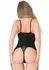 Daring Intimates Underwire Bustier Set Royal Blue Lace Adjustable