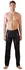 NEK Men's Matte Black Trousers M - Classic Straight Leg Design
