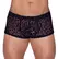 Noir Handmade M.Pants Leo 2XL - Transparent Powernet, Leopard Print