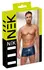 NEK Blue Metallic Boxer Briefs L with Silver Zipper & Matte Finish