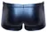 NEK Blue Metallic Boxer Briefs L with Silver Zipper & Matte Finish
