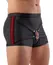 Svenjoyment Boxer Briefs Black/Red L Removable Metal Ring