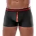 Svenjoyment Men's Boxer Briefs Black/Red S with Zipper Detail