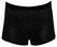 Svenjoyment Men's Black Microfiber Trousers with Rhinestone Design M