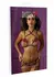 Roses Bra and Crotchless Panty Set - Floral Lace, Adjustable Straps