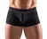 Svenjoyment Men's Black Organic Cotton Pants S Red Stripe Comfort Fit