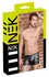NEK Men's Matte Black Pants with Net Inserts & Studded Straps, Size L