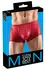 Svenjoyment Men’s Shiny Push-Up Pants Red L - Stretchy Polyamide Blend