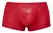 Svenjoyment Men’s Shiny Push-Up Pants Red L - Stretchy Polyamide Blend
