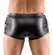 Svenjoyment Men's Matte Lace-Up Pants with Front Zipper, Size M