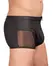NEK Men's Black Matte Pants XL with Mesh Panels & Front Zipper