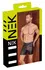 NEK High-Waist Matte Black Shorts, Adjustable Buckles, Size M
