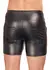 NEK High-Waist Matte Black Shorts, Adjustable Buckles, Size M