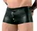 Svenjoyment Bondage Men's Matte Black Pants XL with Handcuffs Detail