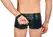 Svenjoyment Bondage Matte Black Pants with Handcuffs, Size M