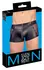 Svenjoyment Matte Black Pants with Mesh Panels and Decorative Studs S