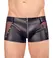 Svenjoyment Matte Black Pants with Mesh Panels and Decorative Studs S