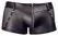 Svenjoyment Matte Black Pants with Mesh Panels and Decorative Studs S