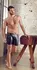 NEK Men's Matte Black Cycling Shorts 2XL with Front Zip & Pocket