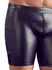 NEK Men's Matte Black Cycling Shorts 2XL with Front Zip & Pocket