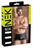 NEK Men's XL Matte Black Pants with Side Lacing and Brass Zip