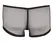 NEK Mesh Effect Men's Pants M Stretch Semi-Transparent Black