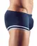 NEK Microfibre Sailor Style Pants 2XL - Navy & White Striped Design
