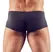 NEK Men’s Stretch Mesh Pants S Black with Silver Snap Fasteners
