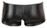 NEK Men's Shiny Slim Fit Party Pants S Black Polyester Spandex