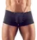 NEK Men's Stretch Pants L Black Transparent with Snap Pouch