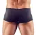 NEK Men's Stretch Pants L Black Transparent with Snap Pouch