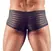 NEK Men's Pants 2XL Semi-Transparent Striped Stretch Fabric